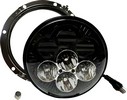 Custom Dynamics Headlight Shark Deamon 7" Led Color Change Ece Ece Com