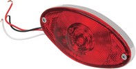 Drag Specialties Taillight Led Cat-Eye Red Taillight Cateye Led Red