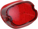 Drag Specialties Taillight Low-Profile Led Red Lens W/O Taglight Taill