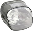 Drag Specialties Taillight Laydown Led Smoke Lens W/ Top Taglight Lens