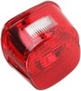 Drag Specialties Taillight Laydown Led Red Lens W/ Top Taglight Lens T