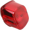 Drag Specialties Taillight Laydown Led Red Lens W/ Bottom Taglight Len