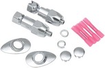 Drag Specialties Rear Turn Signal Relocation Kit Chrome Relocation Kt