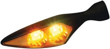 Kellermann Micro Rhombus Extreme Led Turn Signal Fr/Rl Black Rhombus E