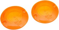Drag Specialties Replacement Amber Turn Signal Lenses Lens T/S Flht Am