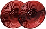 Kuryakyn Replacement Lenses For Stock Turn Signals Red Lens Red Flat P