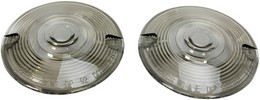 Kuryakyn Replacement Lenses For Stock Turn Signals Smoke Lens Smoke Fl