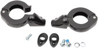 Drag Specialties Turn Signal Fork Clamps 39Mm Black Mount T/S 39Mm Blk