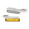 Heinz Bikes Handlebar Mounting Led Blinkers Amber/Chrome Turnsig Led S