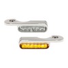 Heinz Bikes Handlebar Mounting Led Blinkers Amber/Chrome Turnsig Led B