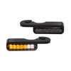 Heinz Bikes Handlebar Mounting Led Blinkers W/Position Light Black Tur