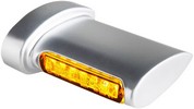 Heinz Bikes Turn-Signal Winglets Fender Led Amber/Chrome/Matt Turnsig