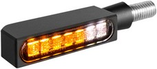 Heinz Bikes Turn-Signal Blokk-Line Led W/Position Light Amber/Black Tu