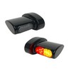Heinz Bikes Turn Signal Winglets Â??microâ? Smd Black 3In1 Trns Wing