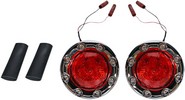 Custom Dynamics Light Led Bltrng Chr/Red Light Led Bltrng Chr/Red