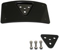 Custom Dynamics Mount License Plate Radius Horizontal Laydown Black Mo