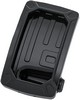Kuryakyn License Plate Holdedr Nova Curved Side Mount Vertical Black P