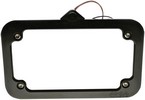 Klock Werks License Plate Frame With Light Black Mount Cage Lic/Plate