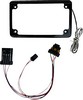 Custom Dynamics Frame License Plate W/ Tag Light Blk For Sxs Frame Lic