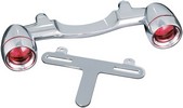 Kuryakyn Rear Bullet Light Bar Turn Signal Rear Bar - Fl/Sftl