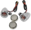 Drag Specialties Mini-Deuce Marker Lights Bolt-Mount Clear/Smoke Lens