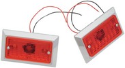 Chris Products Marker Light Dual Red 2Pk Marker Light Dual Red 2Pk