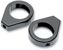 Drag Specialties Turn Signal Fork Clamp 41Mm Black Clamp T/S Mnt 41Mm