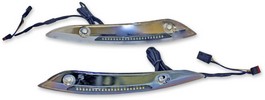 Custom Dynamics Dynamic Windshield Led Trim Chrome Trim W-Shld Fltr Ch