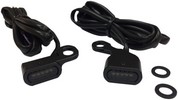 Drag Specialties Lights Marker Handlebar Black/Smoke Led Lights Trnsig