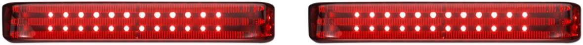 Custom Dynamics  Light Saddlebag Blk/Red