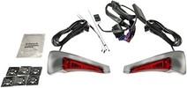 Custom Dynamics Light B-Rest Flh Chr/Red Light B-Rest Flh Chr/Red