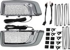 Kuryakyn Tracer L.E.D. Fairing Low Grill Lower Tracer Led Ch