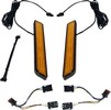 Custom Dynamics Led Fork Light - Amber - Black Light Led Fork Amb Blk