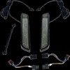 Custom Dynamics Led Fork Light - Smoke - Black Light Led Fork Smk Blk