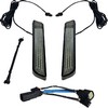 Custom Dynamics Led Fork Light - Smoke - Black Light Led Fork Smk Blk