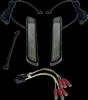 Custom Dynamics Led Fork Light - Smoke - Black Light Led Fork Smk Blk