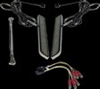 Custom Dynamics Led Fork Light - Smoke - Chrome Light Led Fork Smk Chr