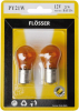 Flosser Gldlampa 12V PY21W BAU15S Amber