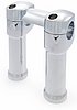 Risers "Fat" f�r 1-1/4" styre, 5" h�ga, kromade, 1/2"-UNC g�nga