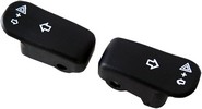 Drag Specialties Caps Turn Signal Switch Extension Caps T/S Ext Blk 96