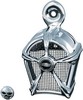 Kuryakyn Horn Cover Mach 2 Chrome With Black Mesh Cover Horn Mach2 Chr