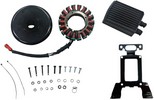 Drag Specialties Charging Kit 54A High-Output Black Kit Charging 54A B
