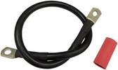Drag Specialties Cable Battery 18" Black Cable Battery Blk 18