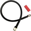 Drag Specialties Cable Battery 20" Black Cable Battery Blk 20