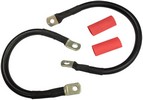 Drag Specialties Battery Cable Kit Black Cable Set Bat Blk 89-08St