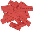 Drag Specialties Tube Heat Shrink Red 25Pk Tube Ht Shrk Red 25Pk