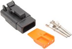 Namz Plug Deutsch Dtm 3-Socket Connector Kit Black Conn Kit F-Pump7411