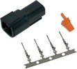Namz Receptacle Deutsch Dtm 4-Pin Connector Kit Black Conn Kit 4Pos 74