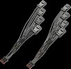 Ciro Harness 4-Way Splitter Front End Lighting Harness 4-Way Splitter
