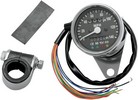 Drag Specialties 2.4" Mechanical Speedometer 2:1 With Led Indicators C